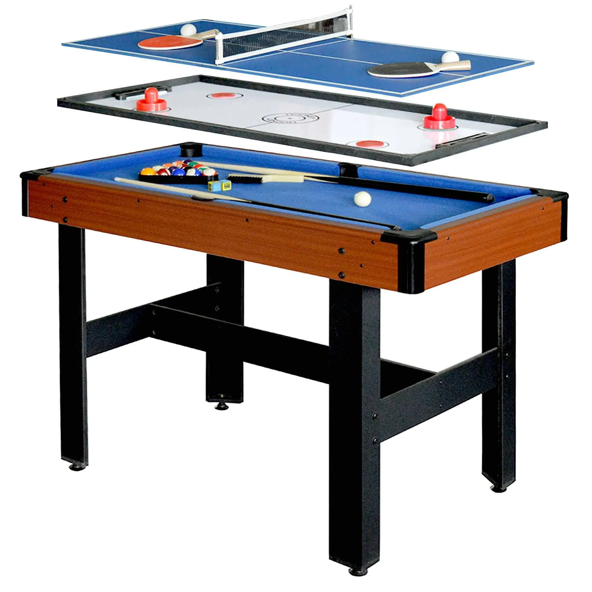 Hathaway Triad 3-in-1 48-in Multi Game Table