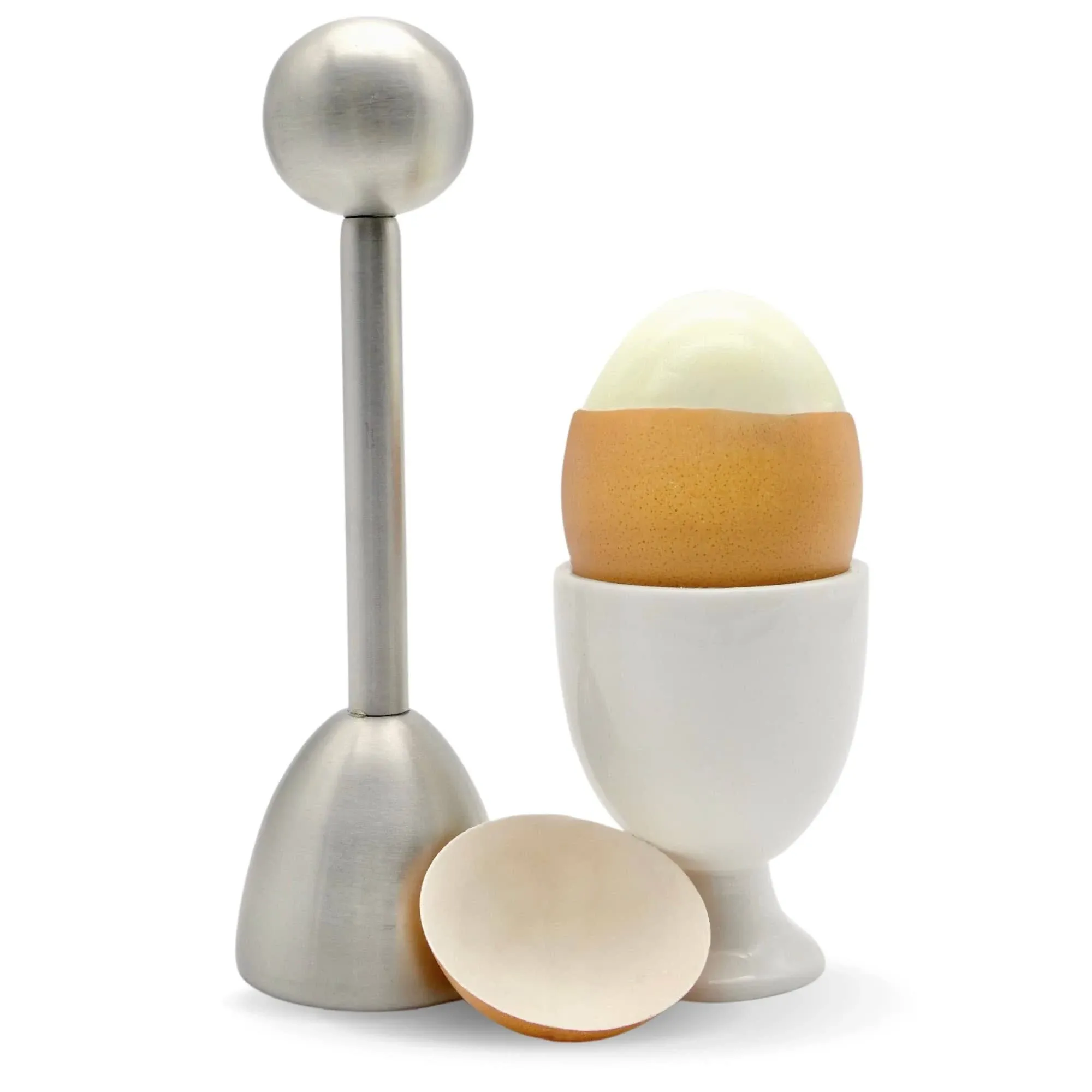 ICO Stainless Steel Egg Topper, Opener, Cracker &amp; Eggshell Remover