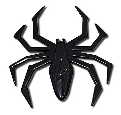 Black Spider Auto Emblem