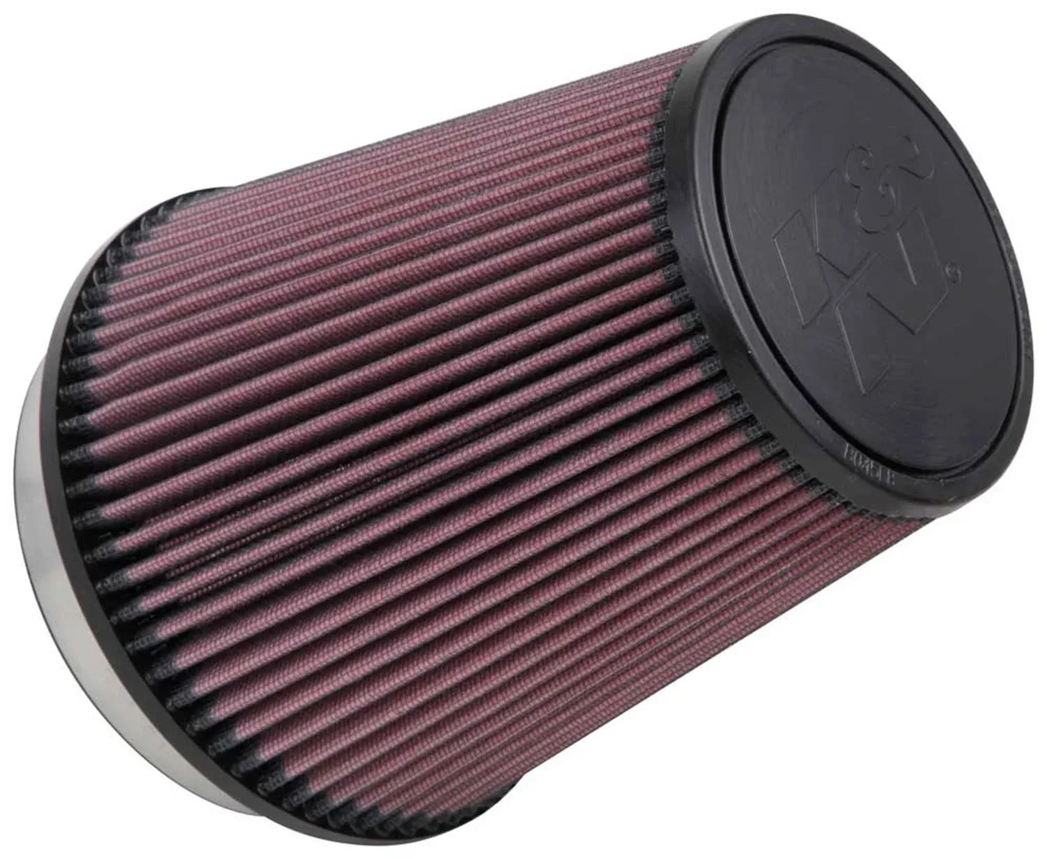 K&N Air Filter 5 inch Flange 6 1/2 inch Base 4 3/8 inch Top 7 inch Hei