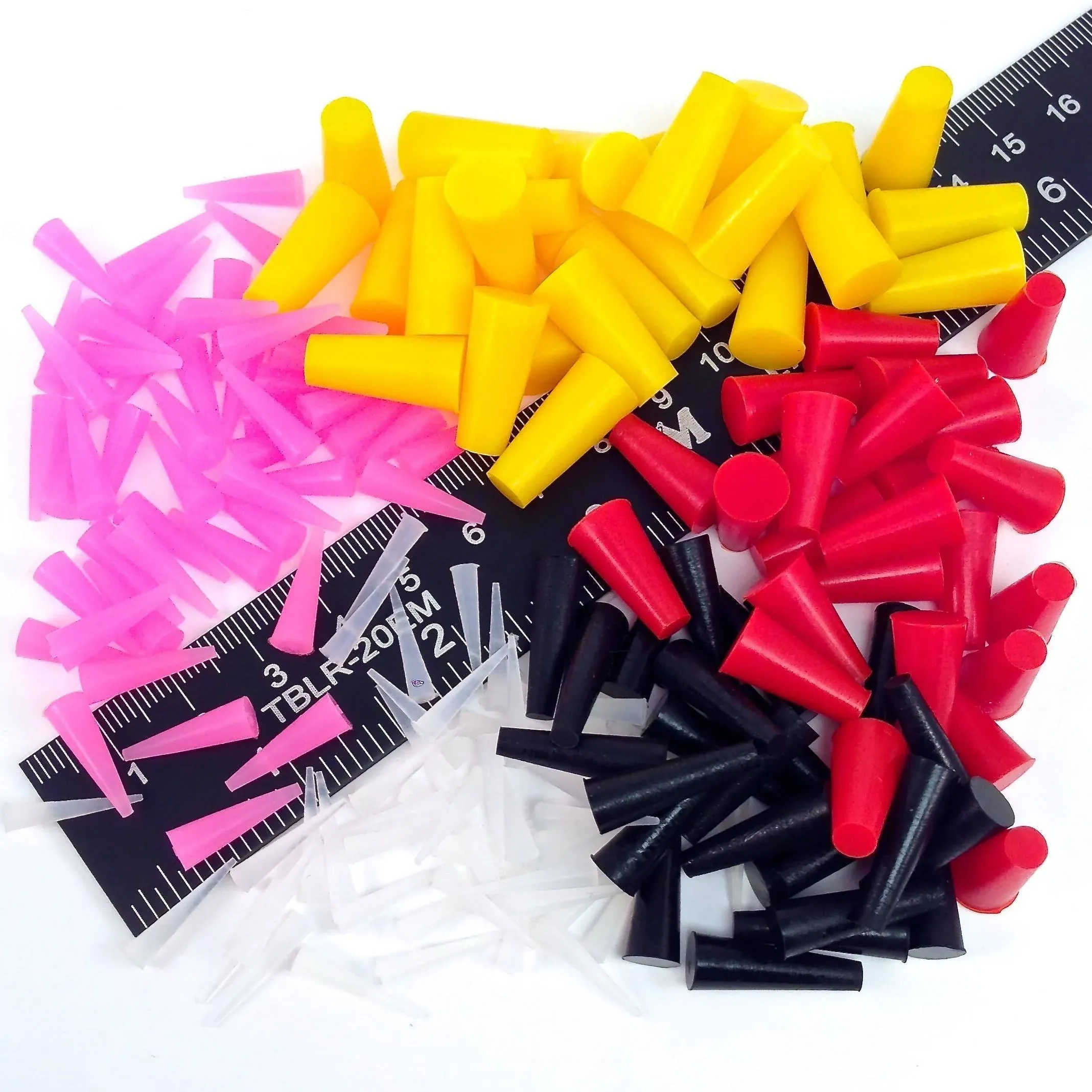 High Temp Masking Supply 175pc High Temp Silicone Rubber Plug Kit Powder Coating Custom Paint Assorted