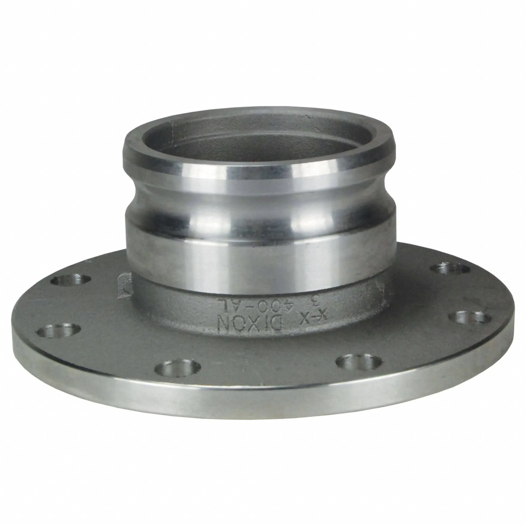 Dixon Cam and Groove Adapter,4 inch,Aluminum 400-AL-AL