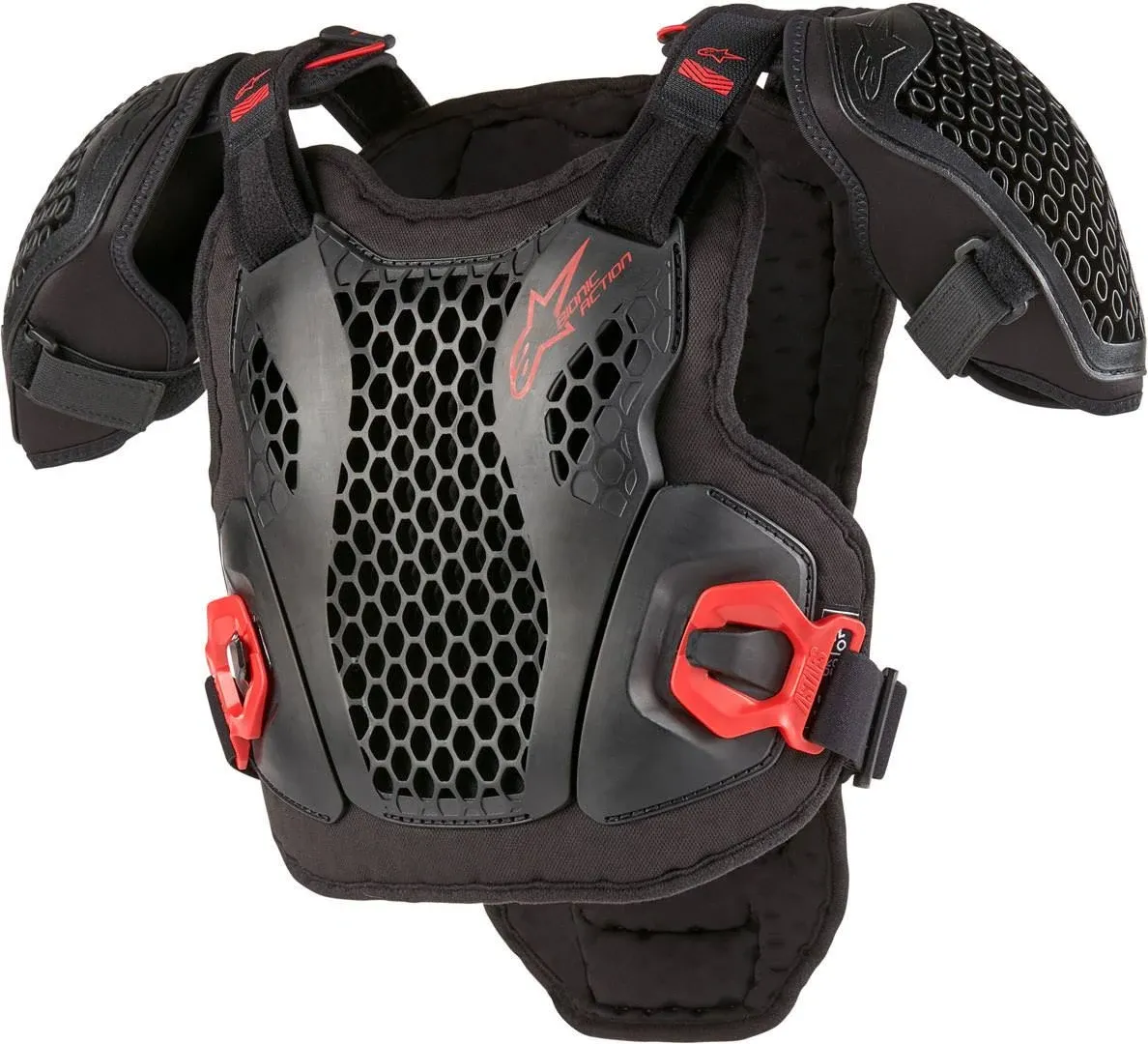 Alpinestars Youth Armour, Chest - Bionic Action (Black/Red)