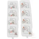 Prestan Professional AED Trainer Pads, 4 Pack