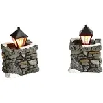 Department 56 Accessories for Villages Limestone Lamps, 1.89 Inch, Gray