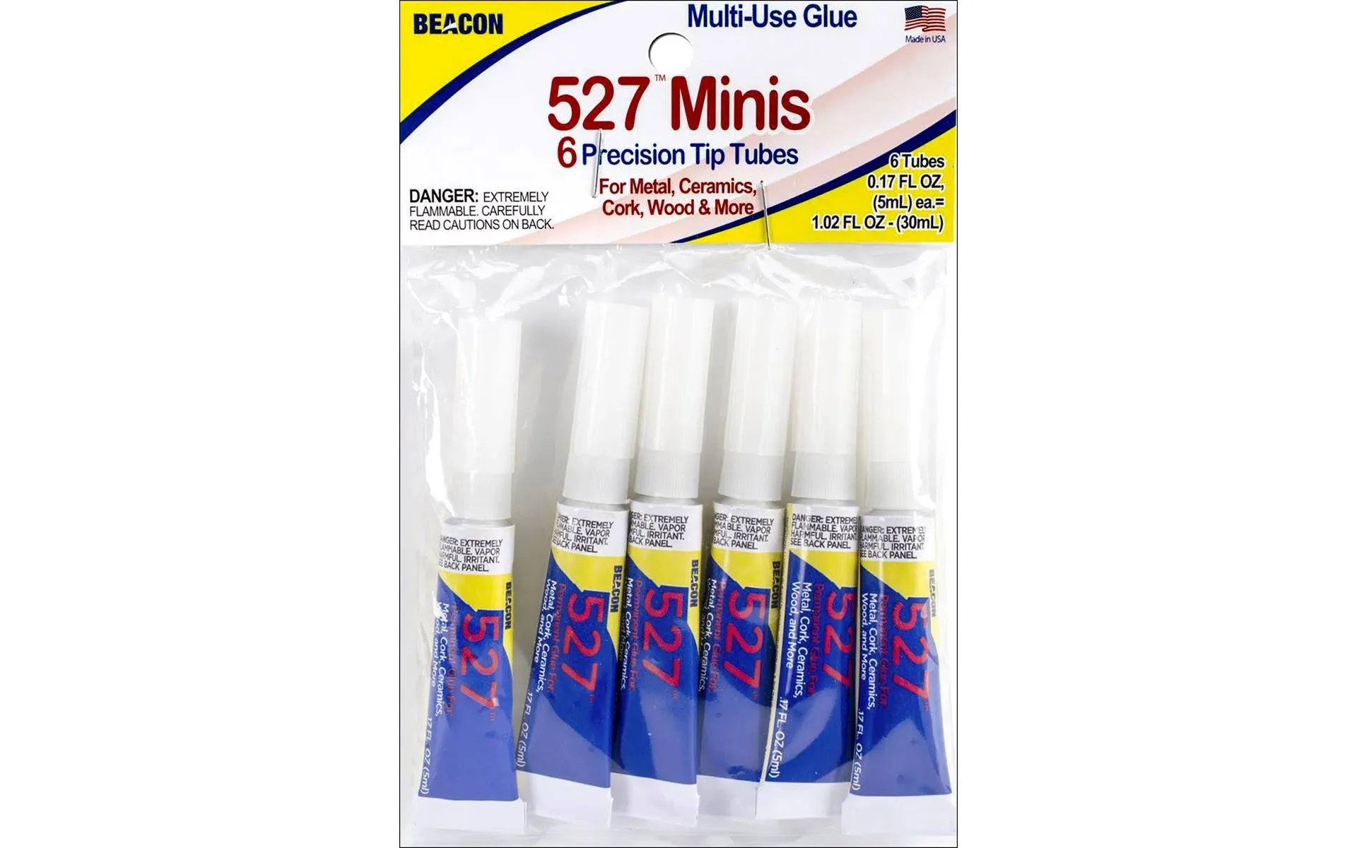 Beacon 527 All-Purpose Glue Mini 6pc