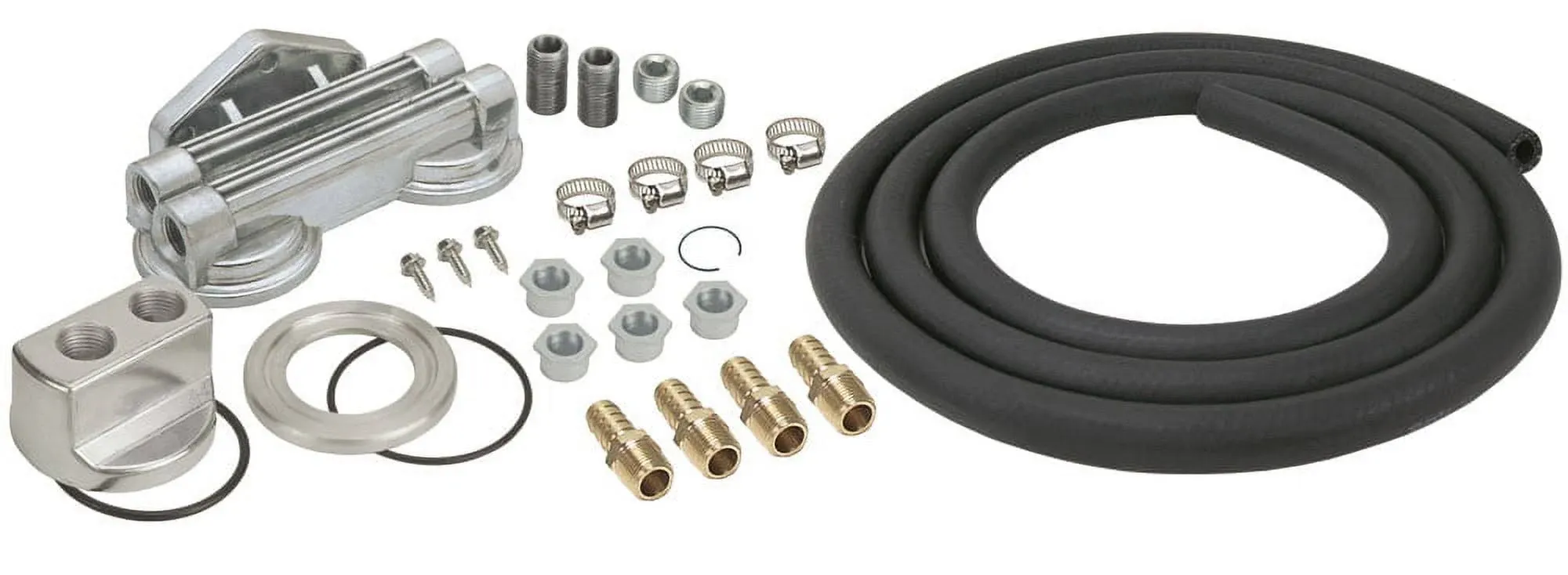 Derale 15749 Universal Dual Mount Oil Filter Relocation Kit