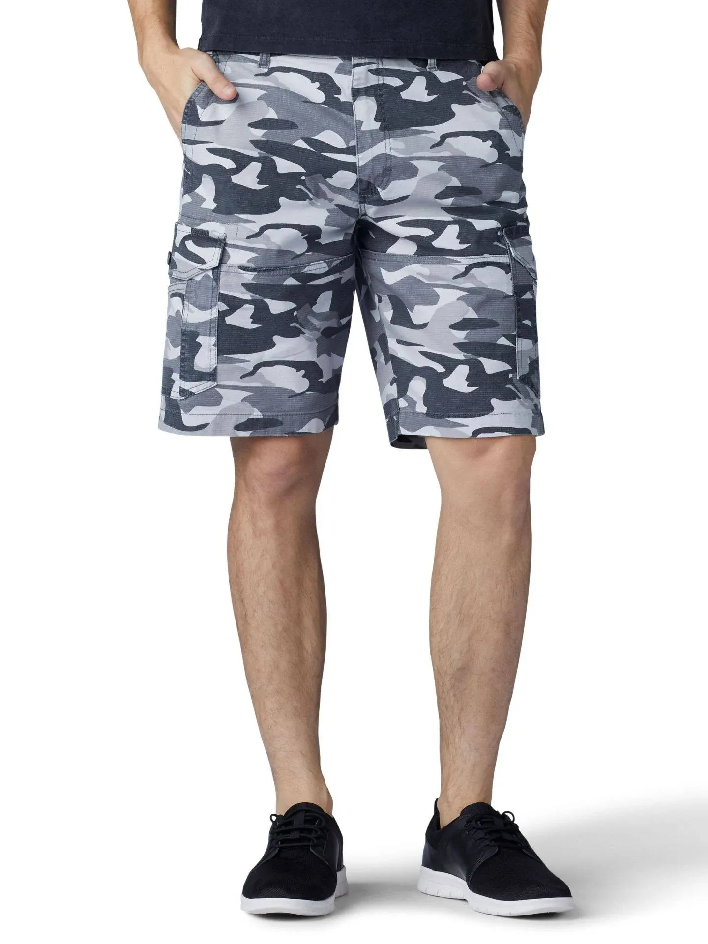 Lee Men's Swope Extreme Motion Cargo Shorts - Graphite - Graphite Camo - 30