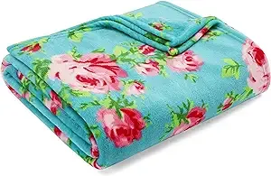 Betsey Johnson Bouquet Day Ultra Soft Plush Blanket