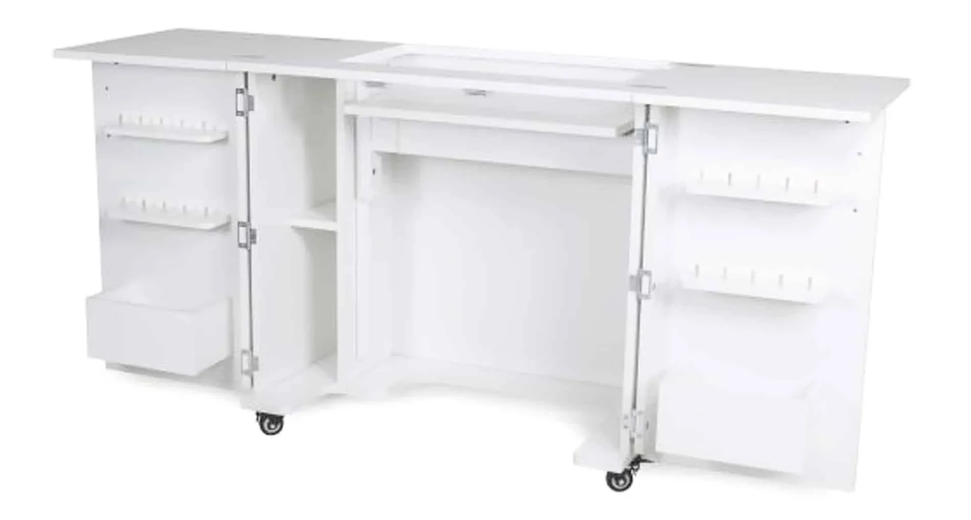 Arrow Kangaroo Bandicoot Sewing Cabinet (Ash White)