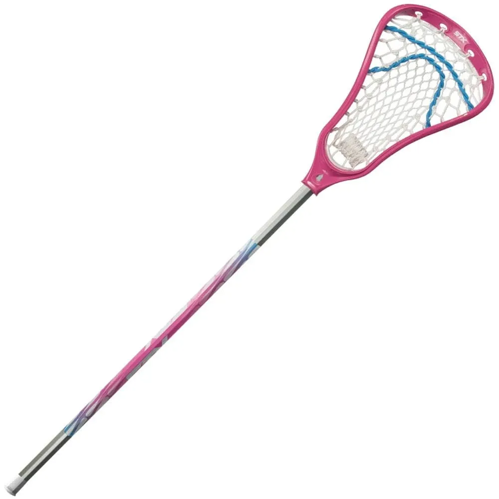 STX Lacrosse Fortress 100 Complete Stick with Crux Mesh Pocket Punch