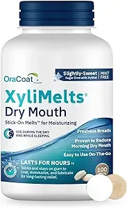 OraCoat XyliMelts Dry Mouth Relief Oral Adhering Assorted Styles , Sizes