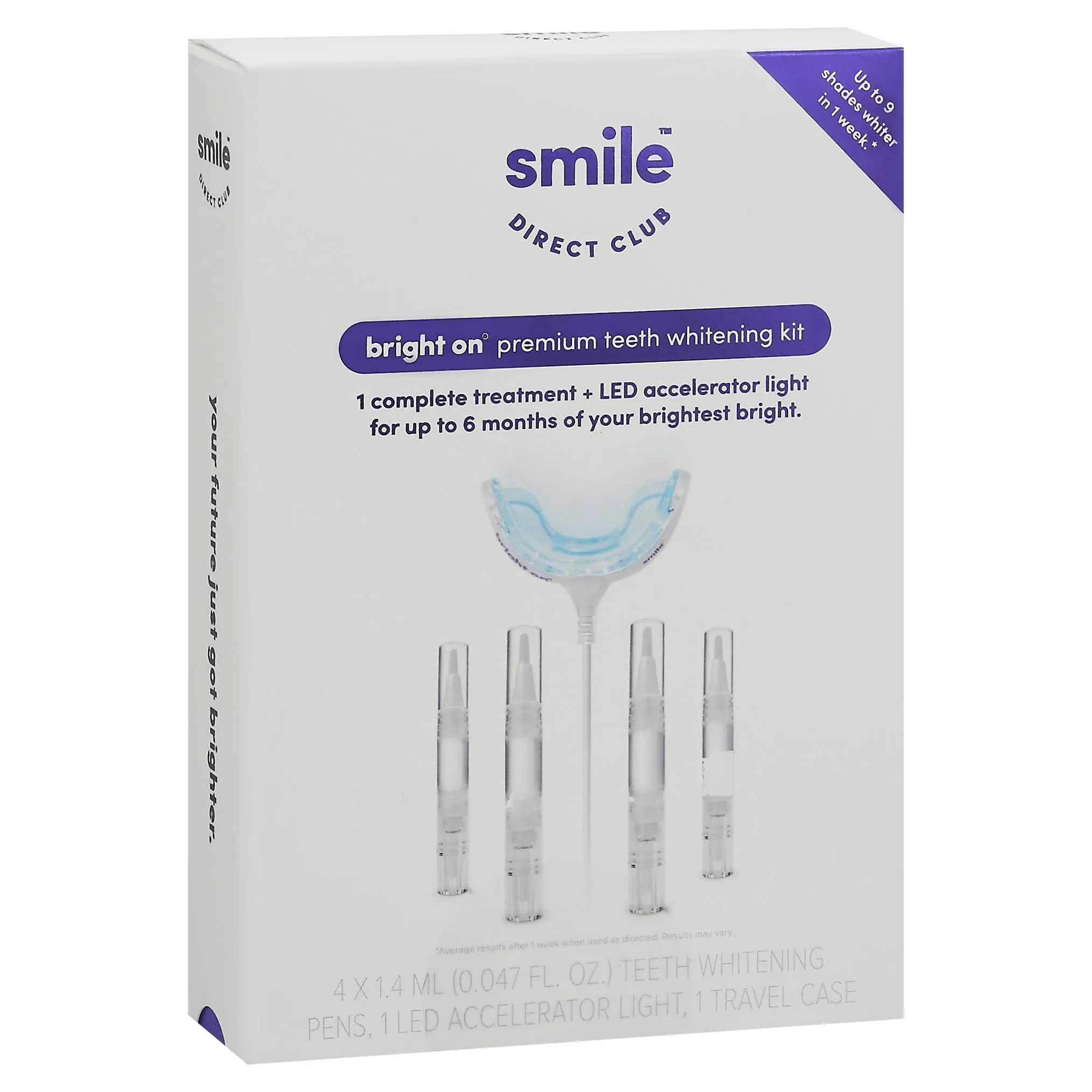 Smile Direct Club Bright On Premium Teeth Whitening Kit