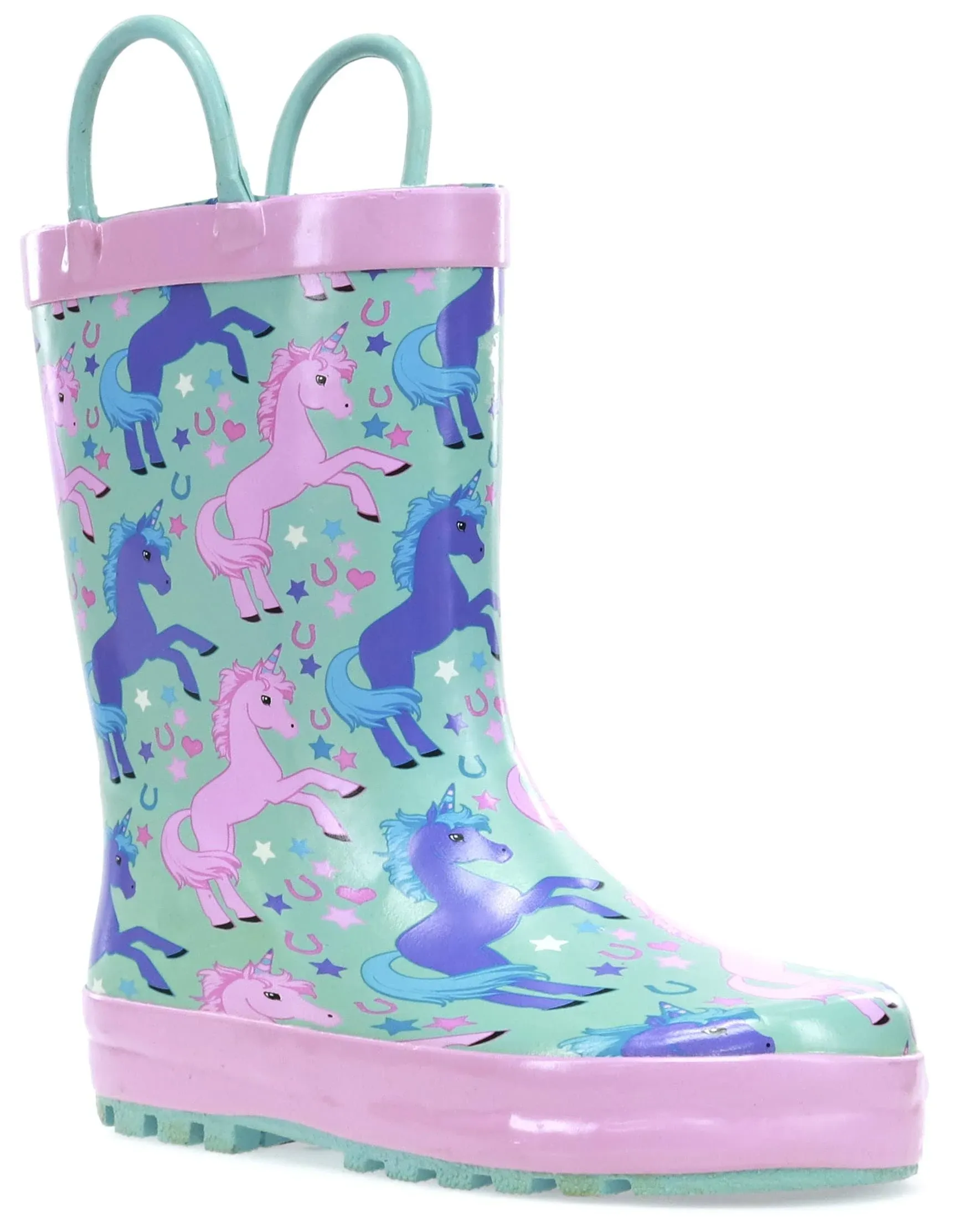 Western Chief Unisex-Child Waterproof Printed Rain Boot