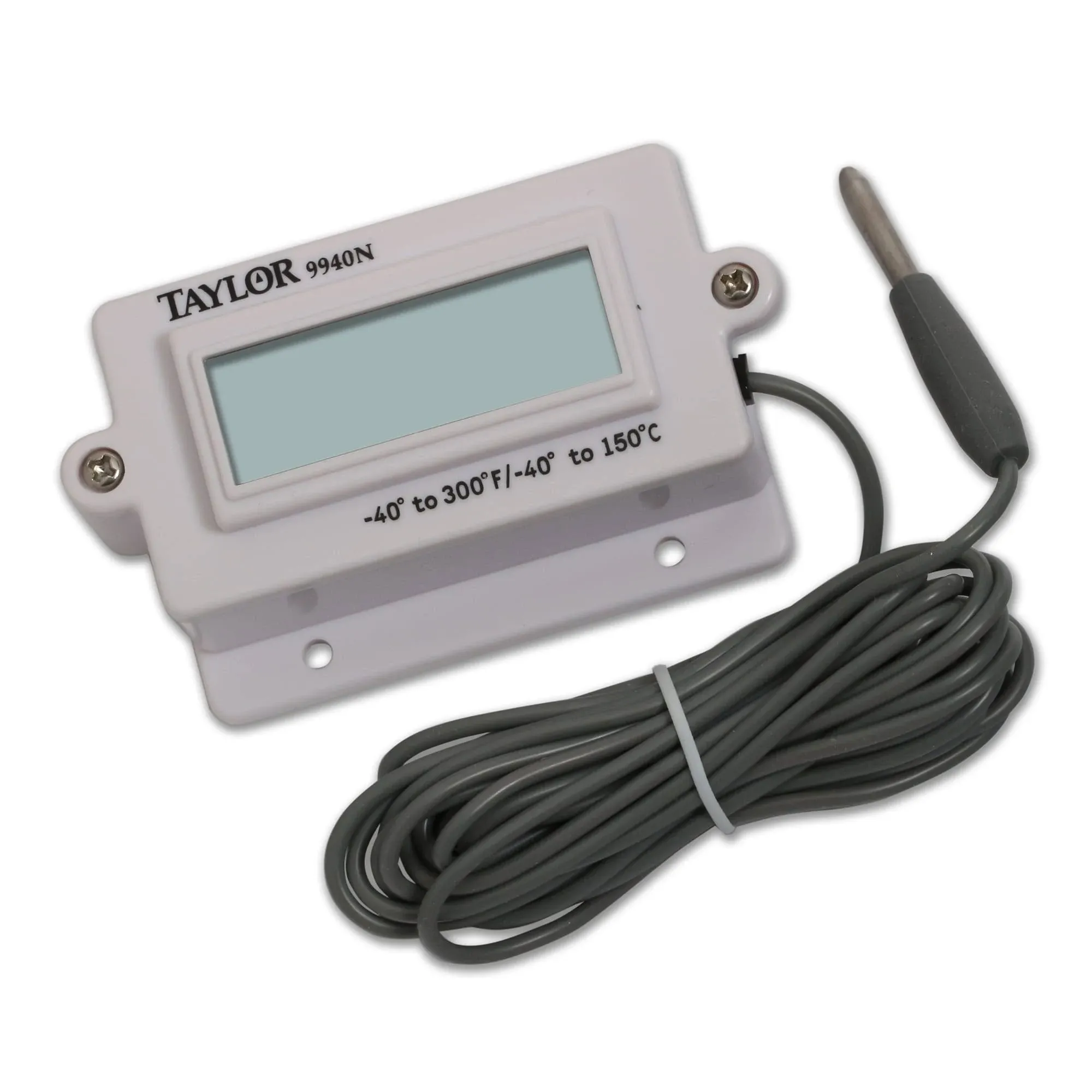 Taylor Precision Products Digital Panel Mount Thermometer (-40- to 300-Degrees ...