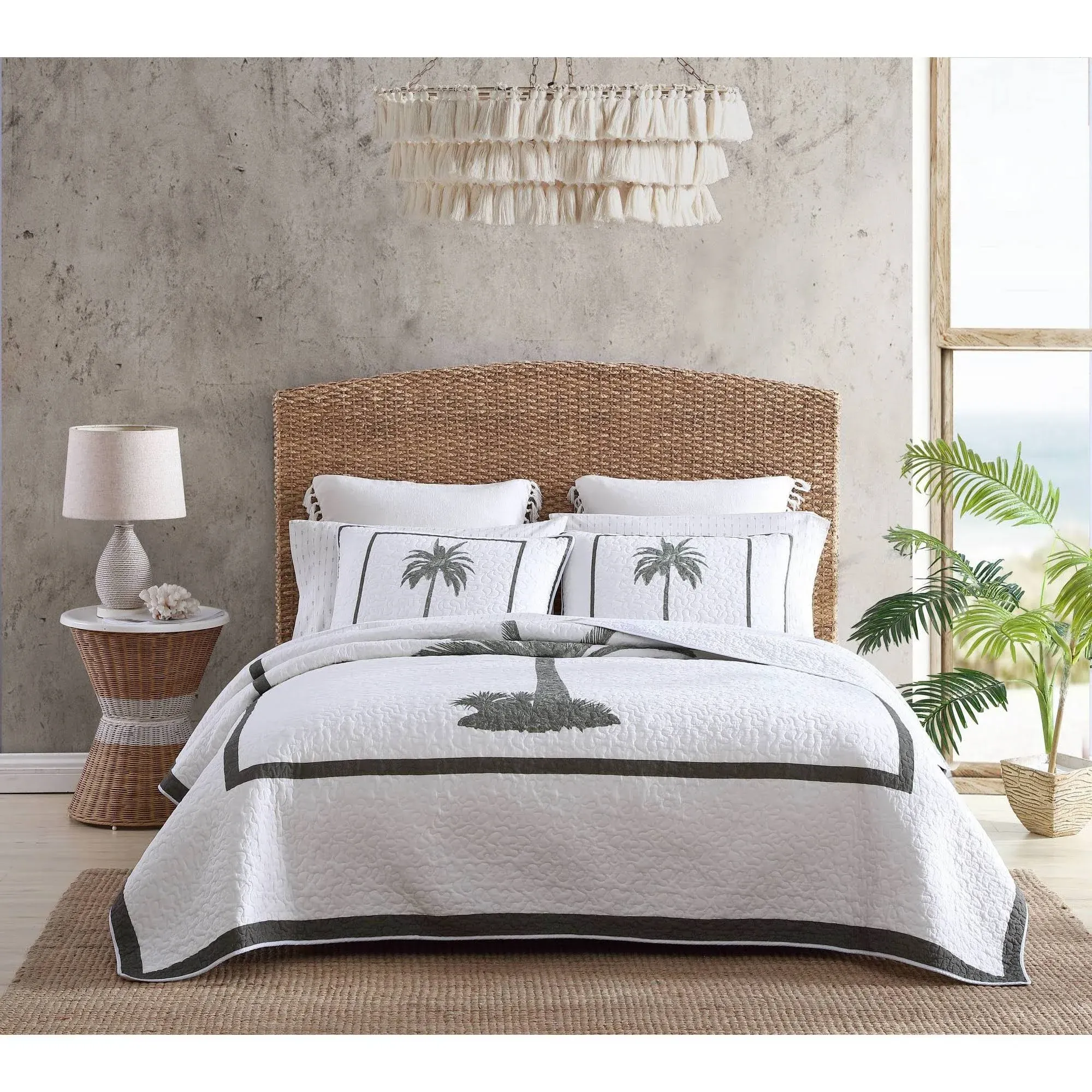  | Palm Island Collection | - 100% Cotton, Soft &amp; Breathable with King Sham