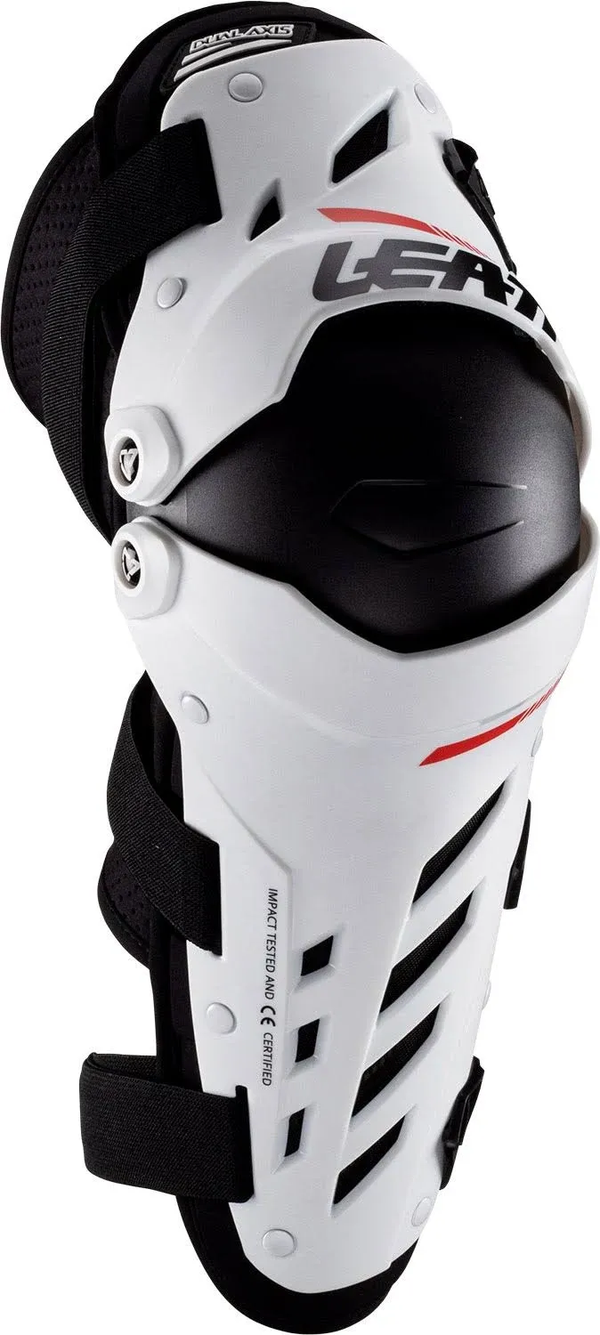 Leatt Knee & Shin Guard Dual Axis White Small/Medium