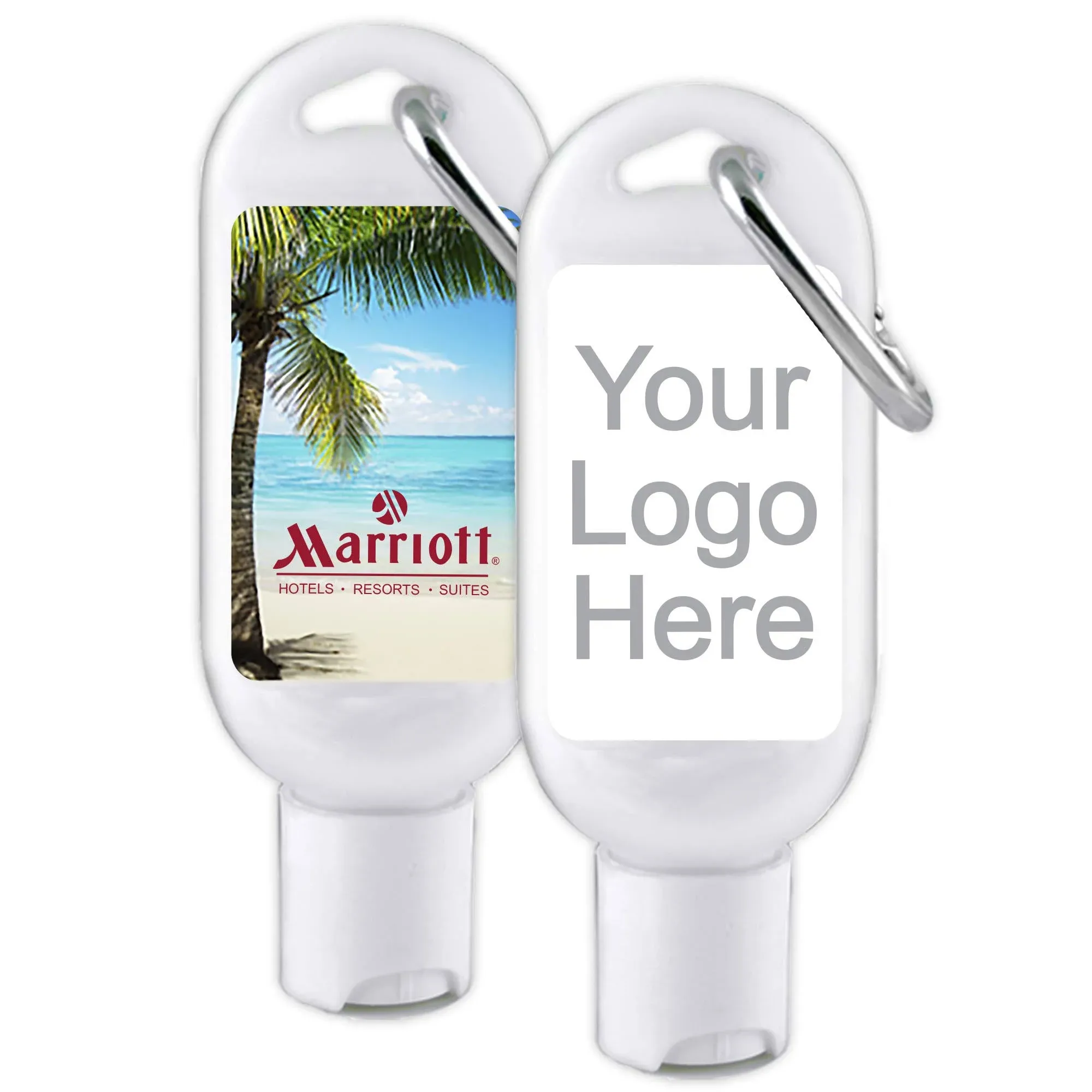 Ducky Days Promotional Hand Sanitizer with Carabiner, Custom Hand Sanitizer - 12 ...