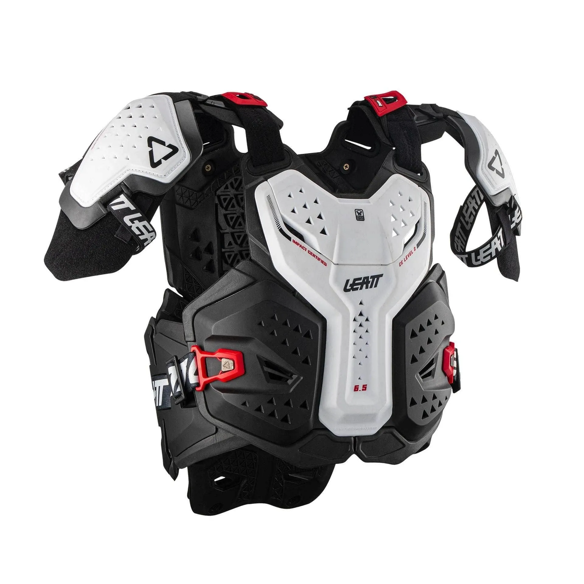 Leatt 6.5 Pro Chest Protector White