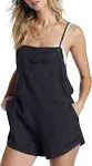 Billabong Wild Pursuit Overall Women's- Off Black