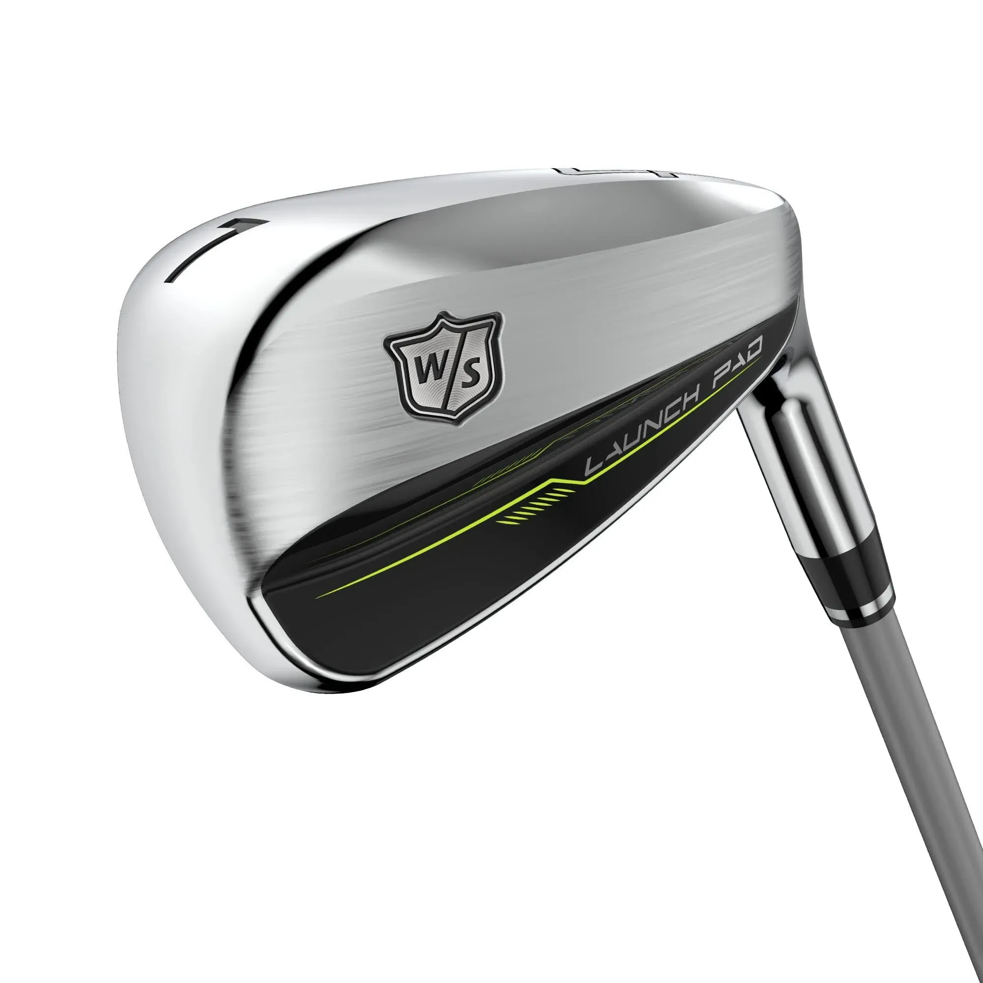 "Wilson  Women's Launch Pad 2 Irons Set 6-PW + GW Ladies Flex Right Handed with Evenflow Graphite - Silver - Excellent"