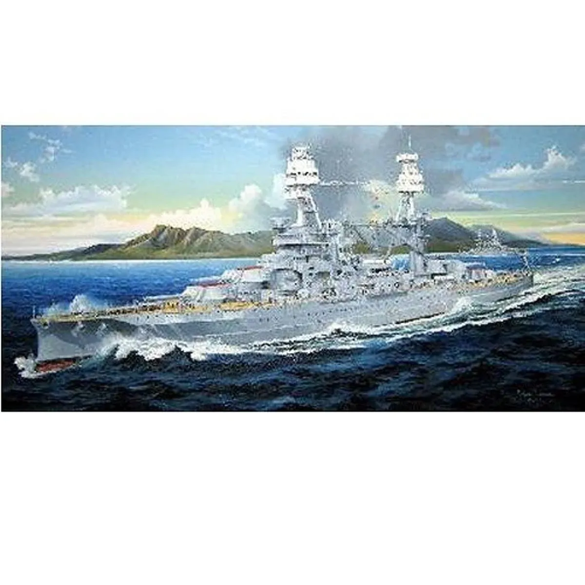 Trumpeter Models - Uss AriZona Bb-39 1:200 Ltd - 3701