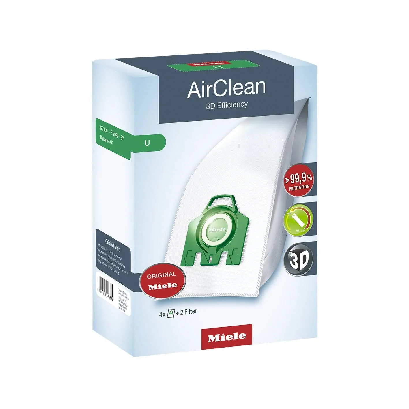 Miele AirClean 3D Efficiency U Bags