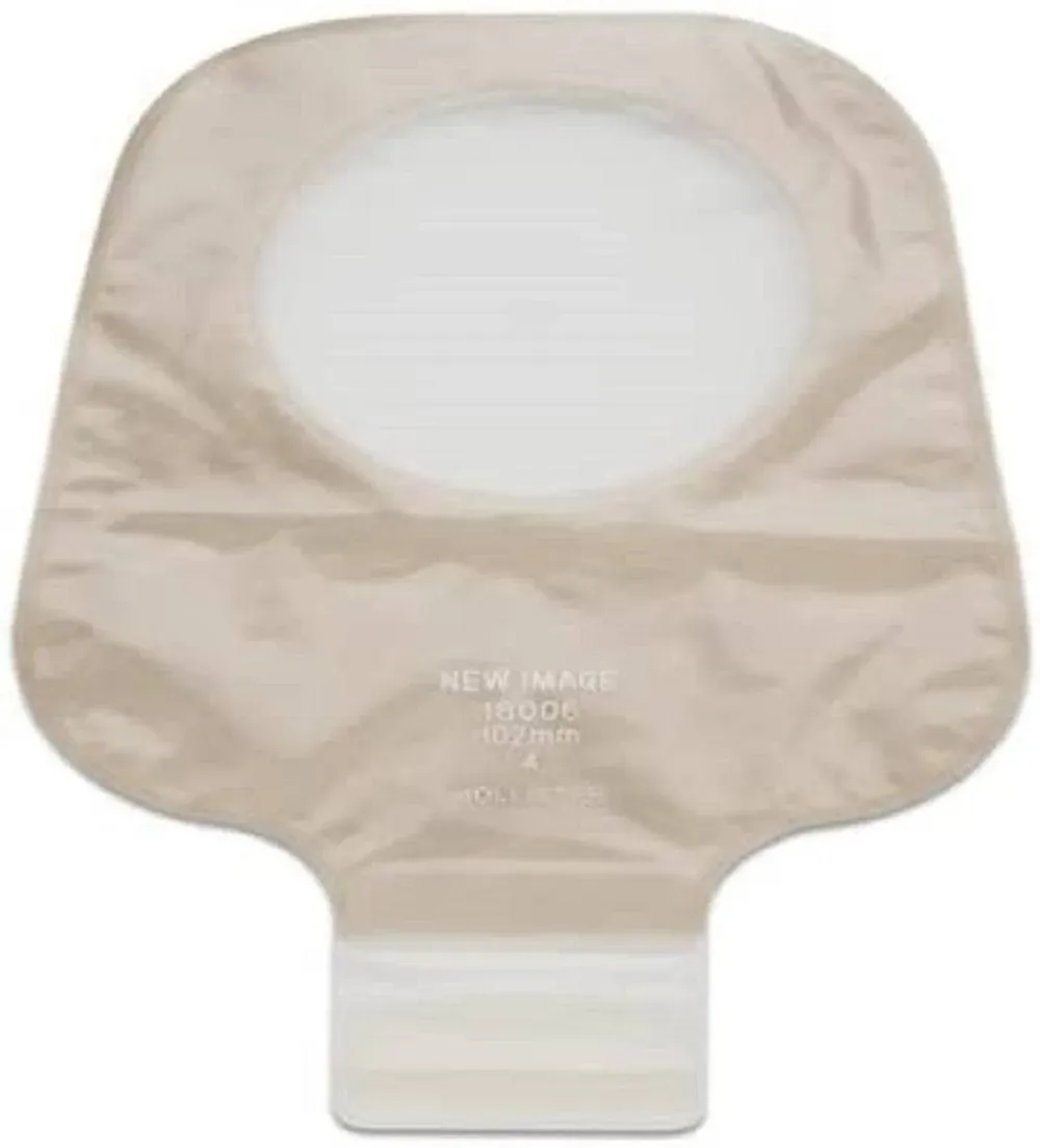 New Image Two-Piece Drainable Ultra Clear Ostomy Pouch