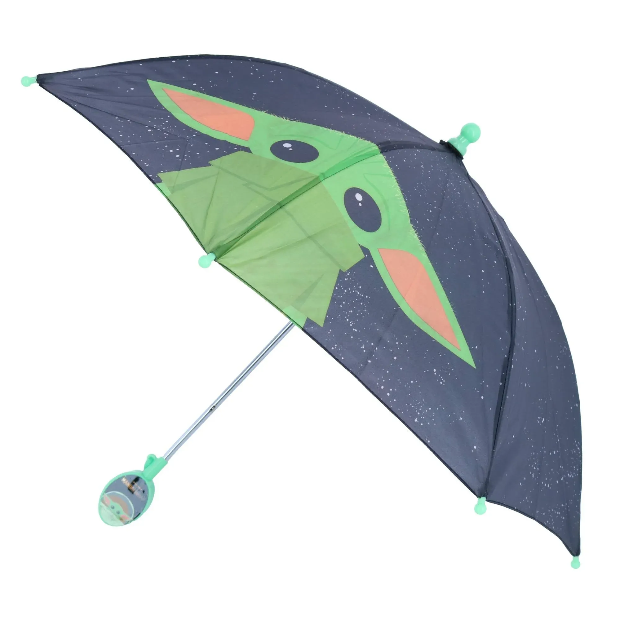 Disney Baby Yoda Mandalorian Umbrella w/Clamshell Handle