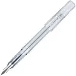 PILOT Kakuno Fountain Pen, Clear Barrel, Fine Nib (10819)