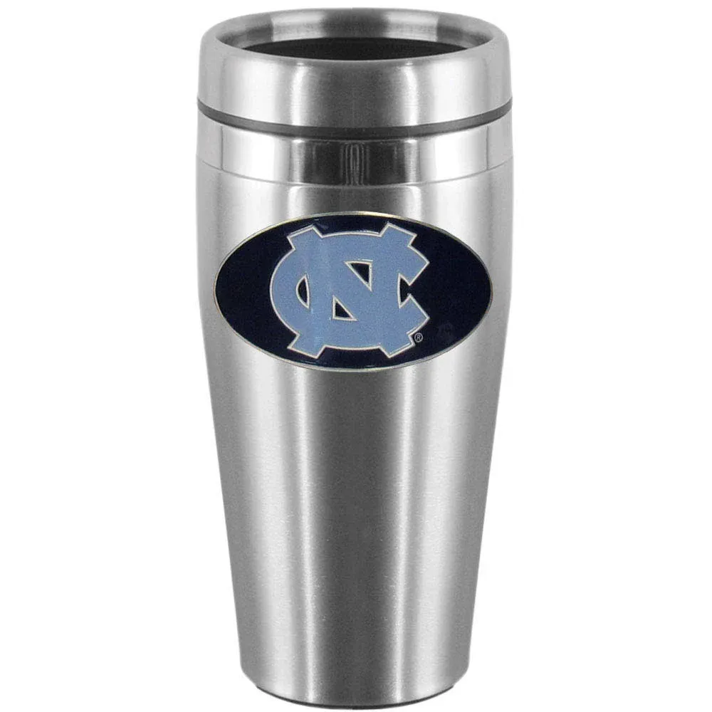 N. Carolina Tar Heels Steel Travel Mug