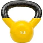 Sunny Health & Fitness 10 lbs Vinyl Coated Kettle Bell