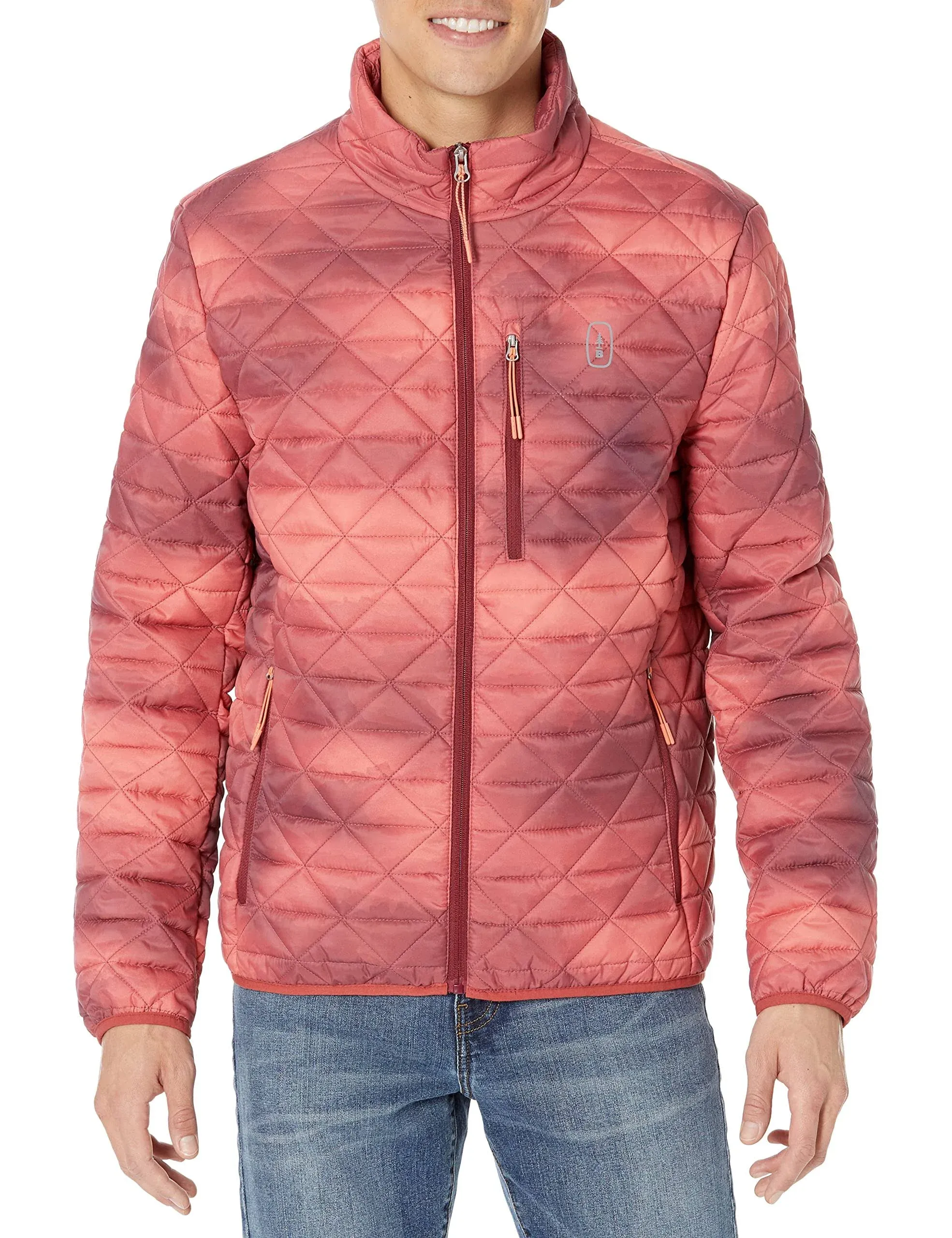 BASS OUTDOOR Men's Quilted Lightweight Packable Puffer