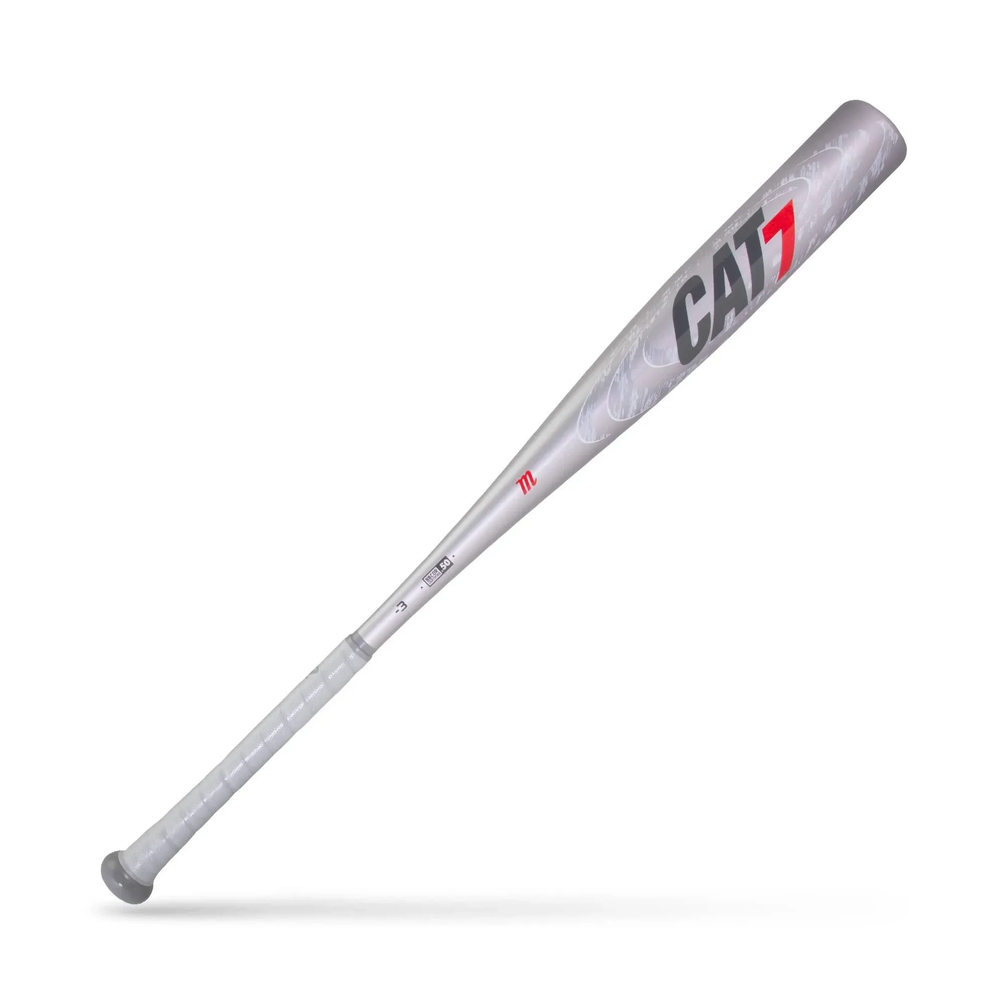 Marucci 2021 Cat7 Silver -3 BBCOR Baseball Bat