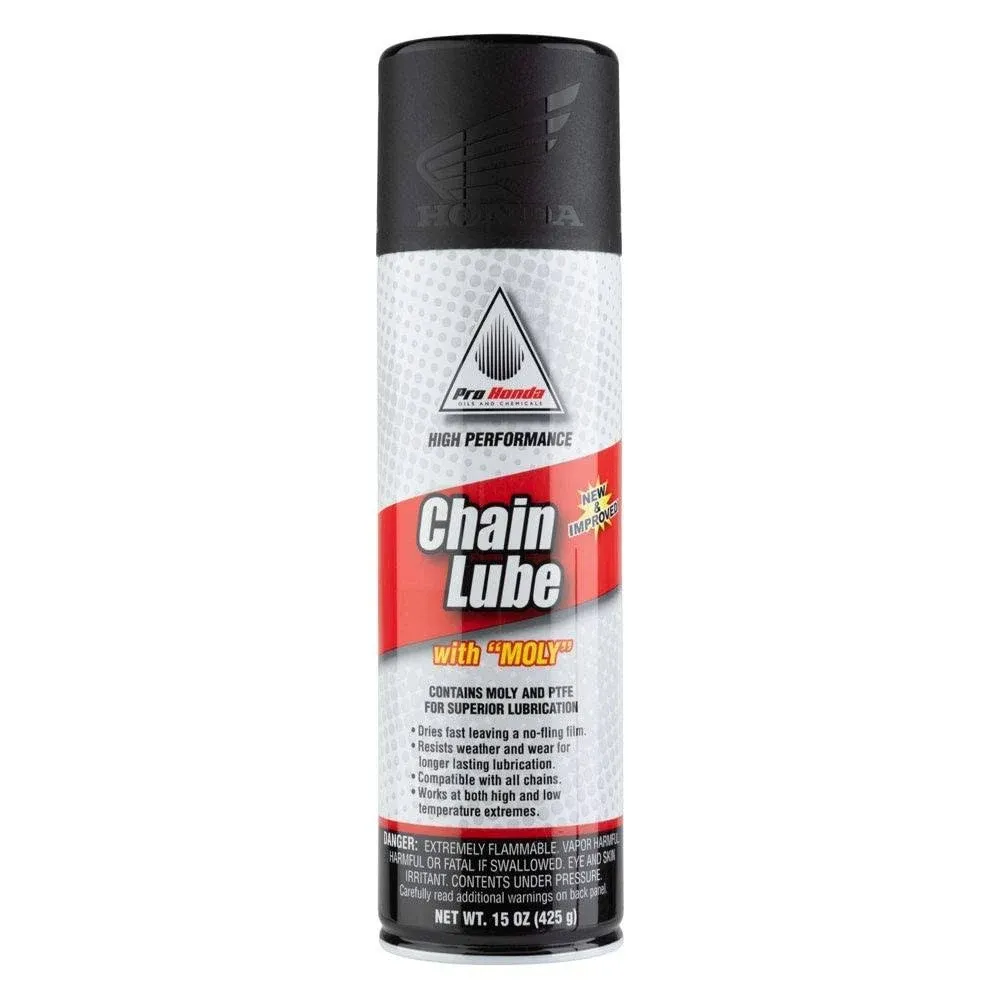 Genuine Honda Pro Chain Lube with Molly - 15oz. Can - 08732-CLM00