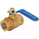 Eastman 20047LF Heavy-Duty Full Port Ball Valve, 3/4 inch IPS, Brass