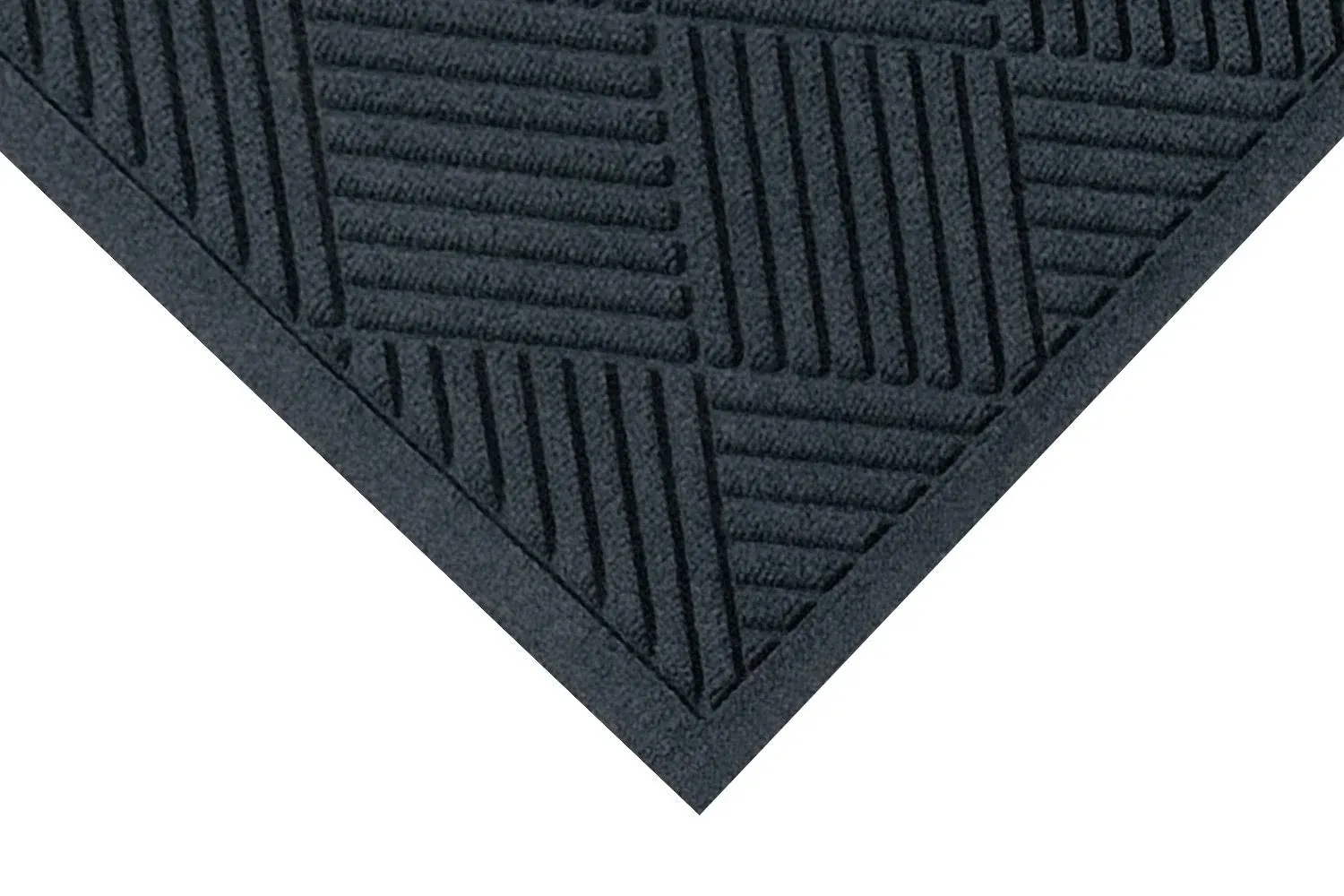 M+A Matting 221 Waterhog Fashion Diamond Polypropylene Fiber Entrance Indoor ...