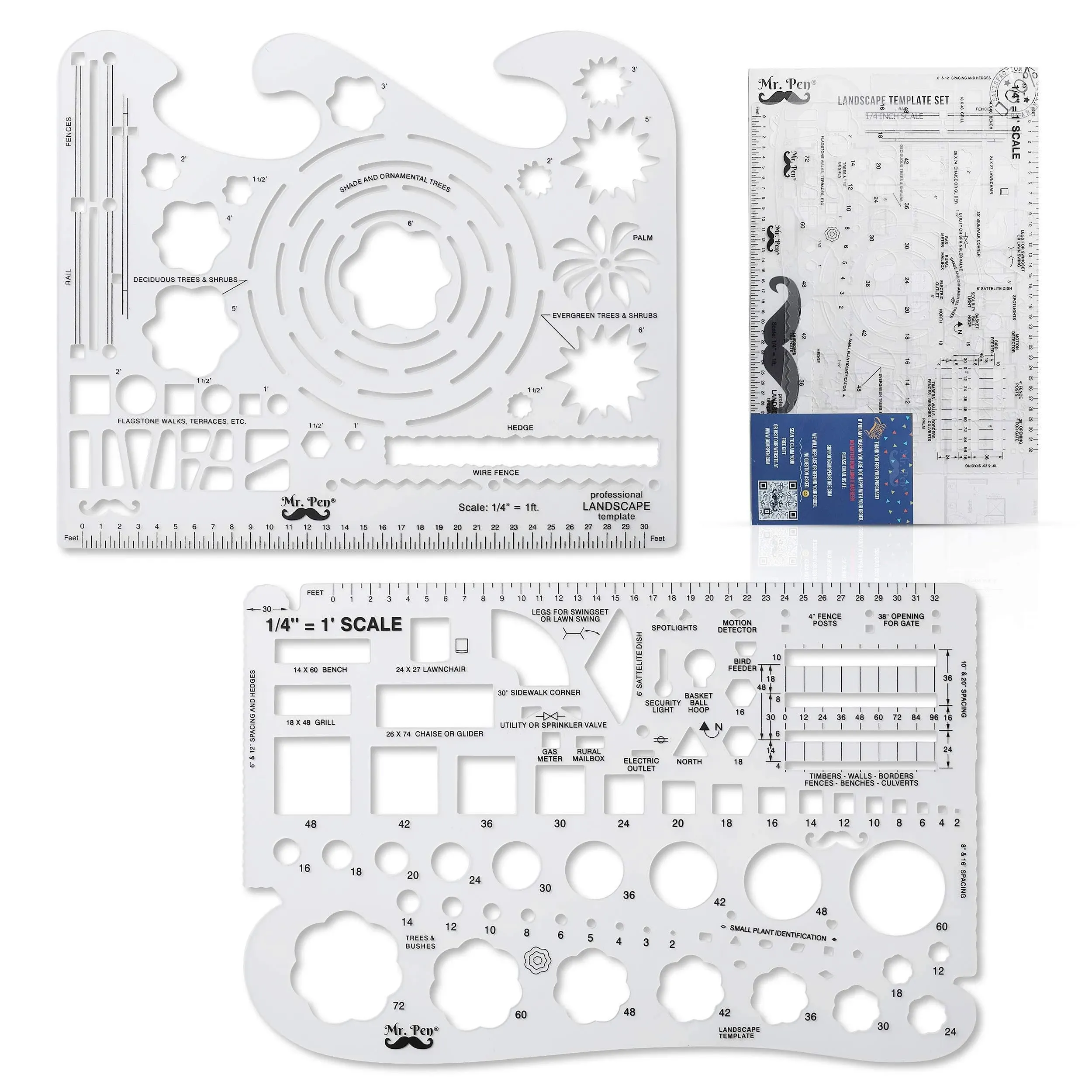 Mr. Pen- Landscape Templates, Architectural Drafting Tools,... 