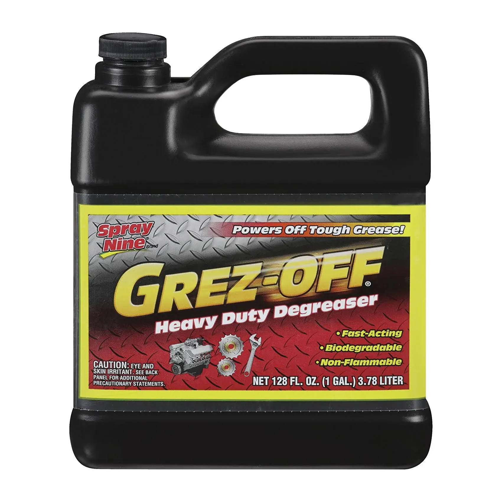 Spray Nine 22701 Grez-Off Heavy Duty Degreaser - 1 Gallon