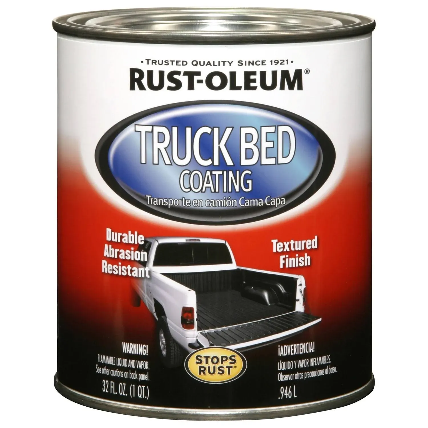 Rust-Oleum Truck Bed Coating Black 1 Quart