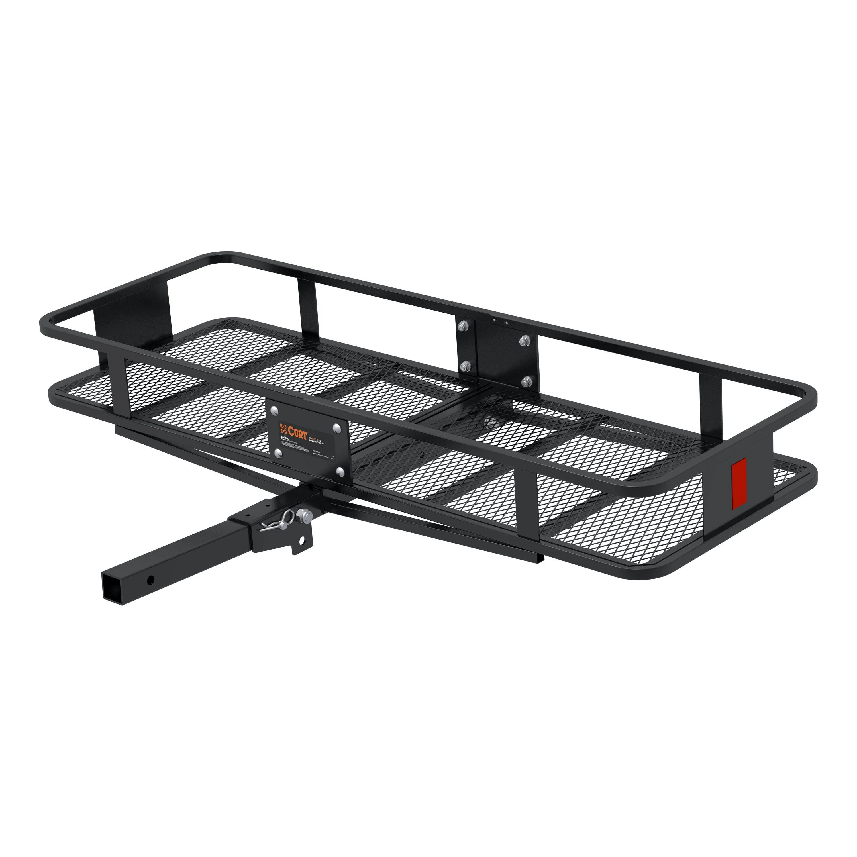 Curt 18151 60" x 20" Basket-Style Cargo Carrier (Folding 2" Shank)