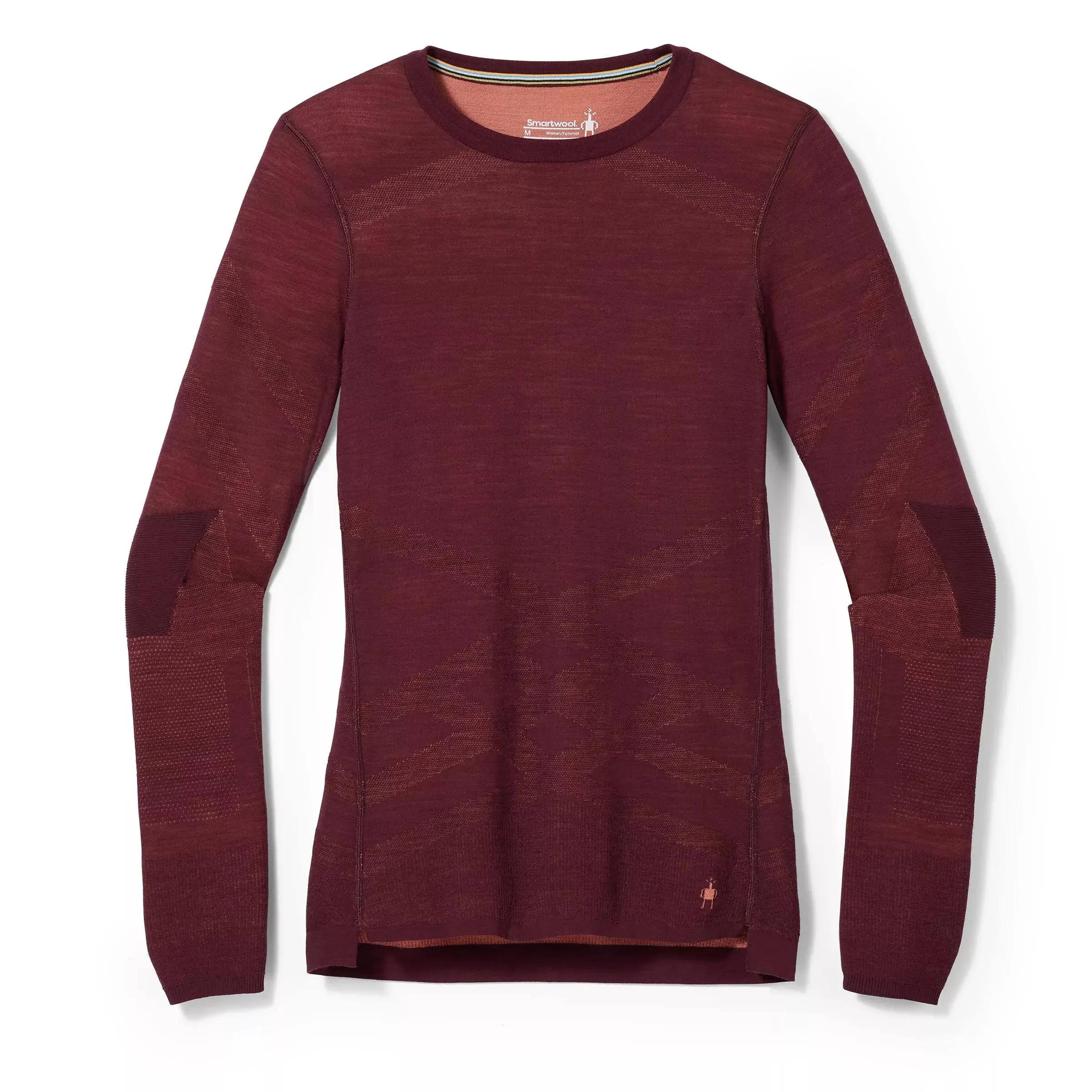 Smartwool Intraknit Thermal Merino Base Layer Crew - Women's Black Cherry Medium