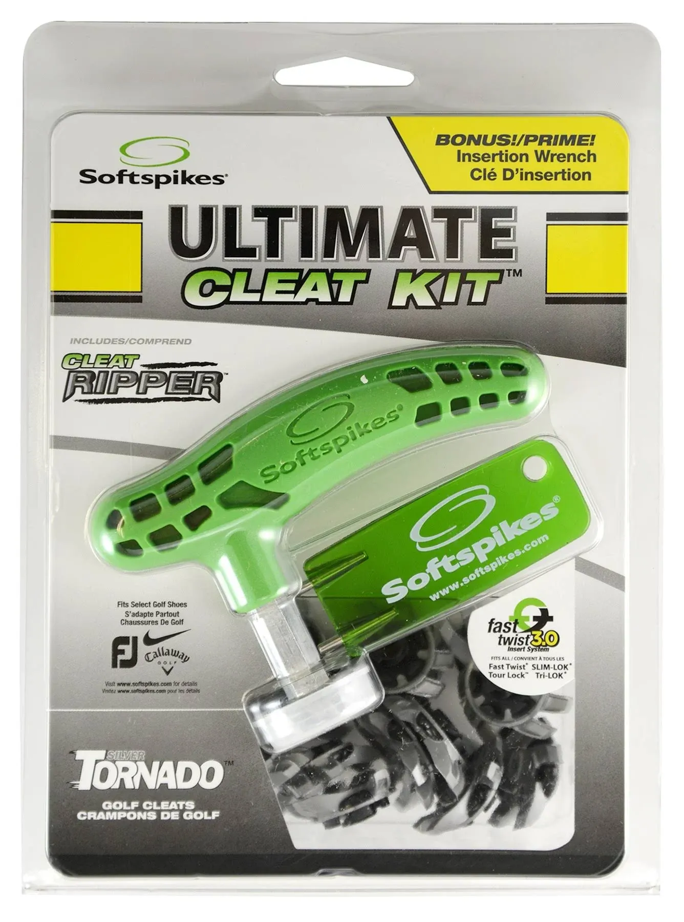 Softspikes Ultimate Cleat Kit - Silver Tornado