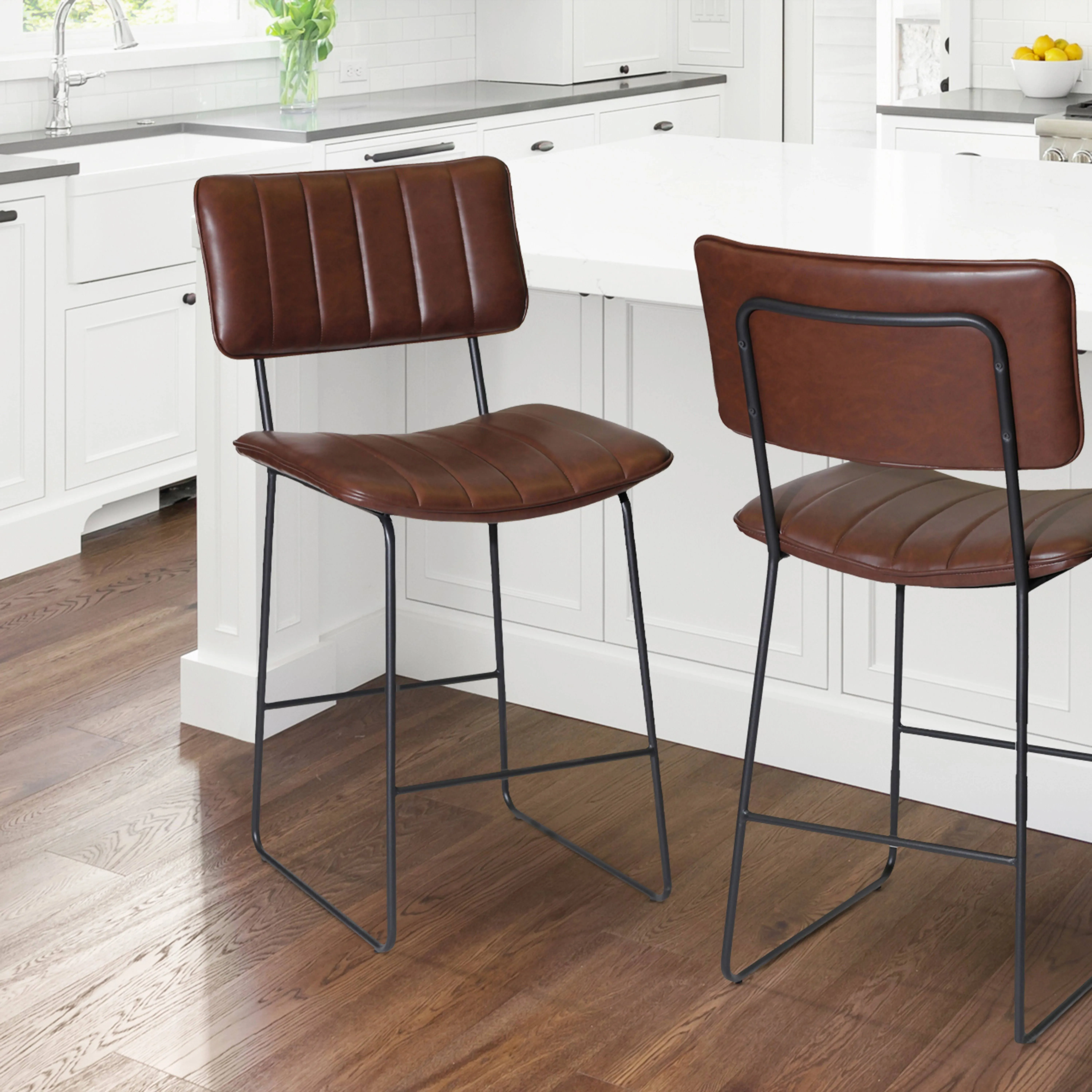 Steve Silver Tribeca Ebony Counter Stool