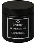 Brilliant Silver Dip Cleaner, Black 8 Oz