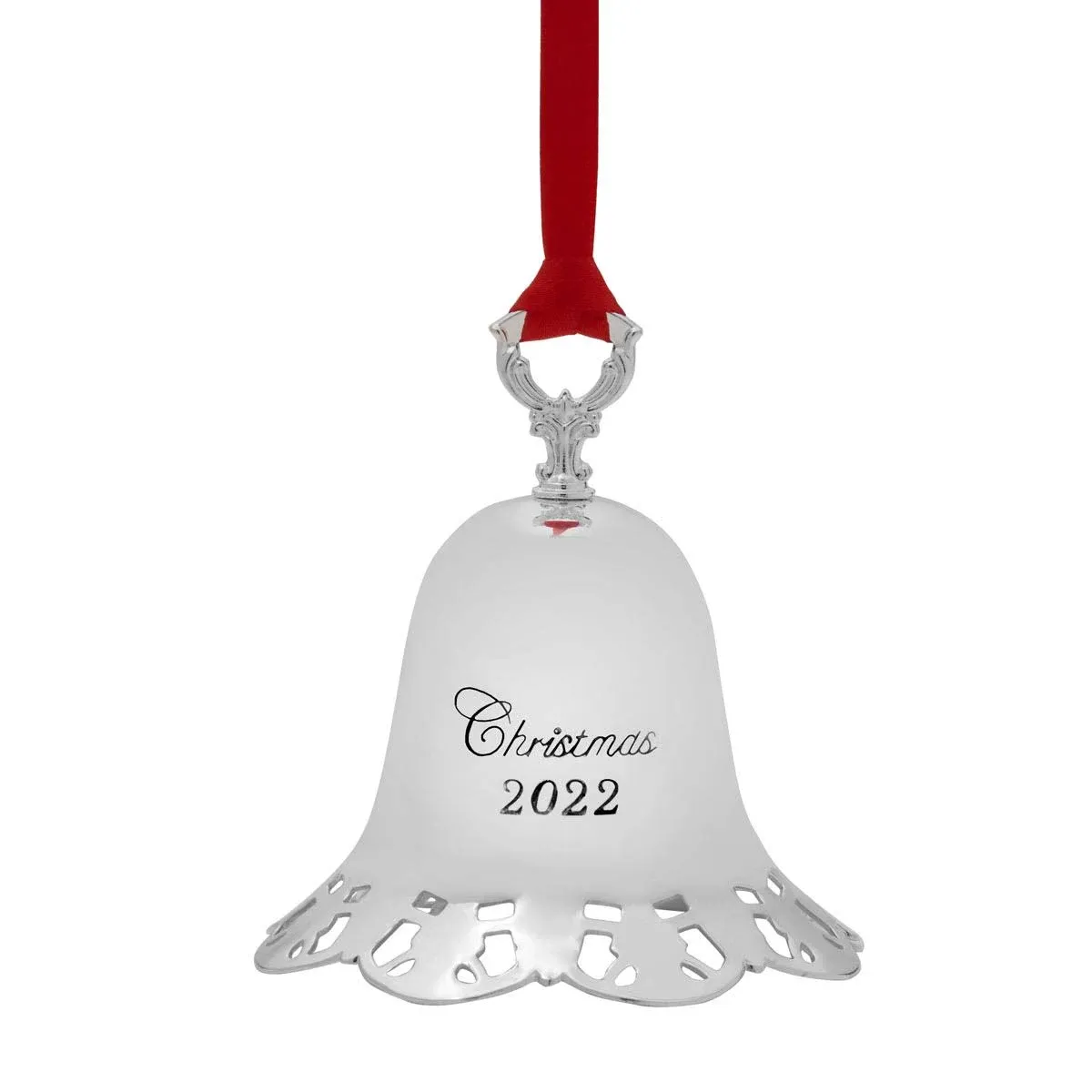 Christmas Bell-Annual 2022 Stocking Border - Boxed by Towle Silver