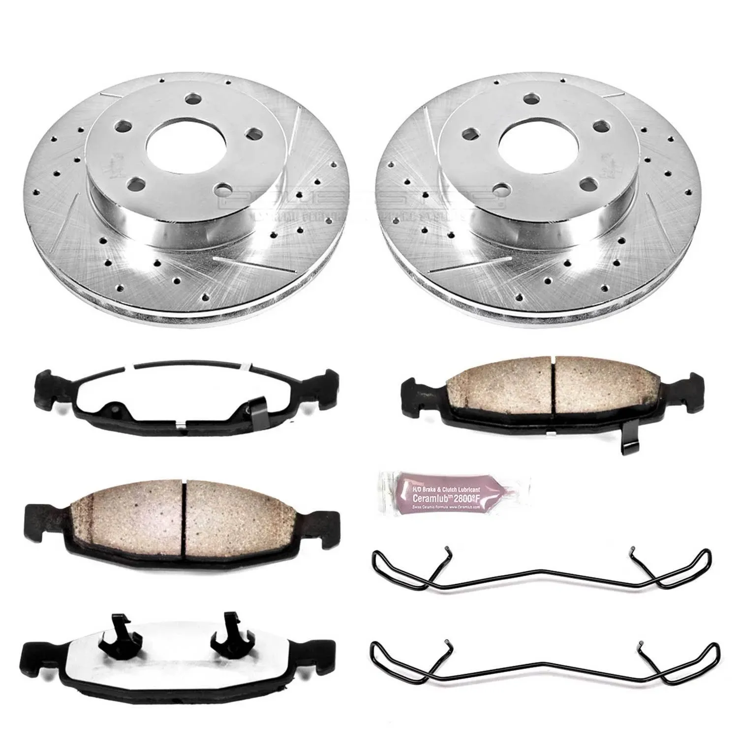 Power Stop K2147-36 Front Z36 Truck and Tow Brake Kit