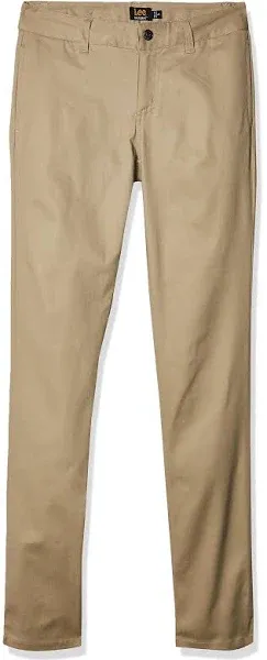 Lee Uniforms Juniors Original Skinny Leg Pant Khaki / 15