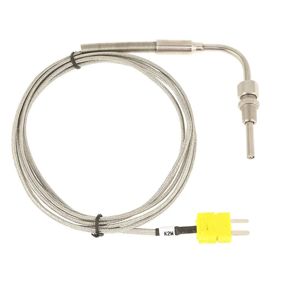 K-Type EGT Thermocouple For Exhaust Gas Temp Probe With Exposed Tip &amp; Connector