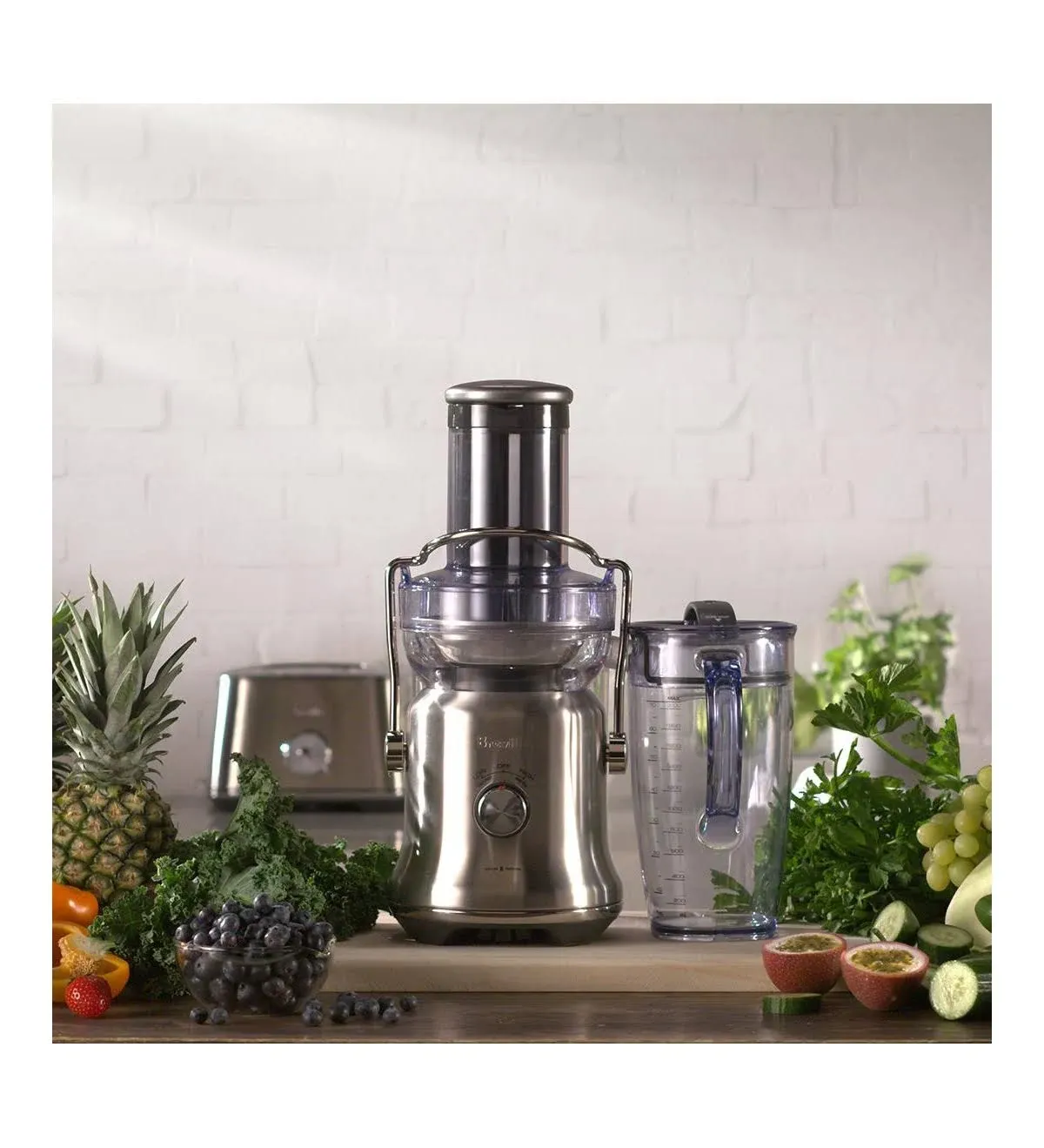 Breville - the Juice Fountain Cold Plus - Brushed Stainless Steel